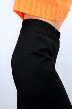 С-518 Брюки-палаццо женские из футера