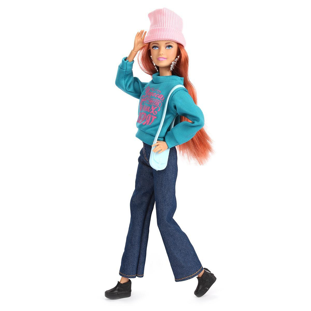 Кукла тип модель София 29см, руки,ноги сгиб, аксесс. коробка 66001-C57-S-BB (Карапуз)