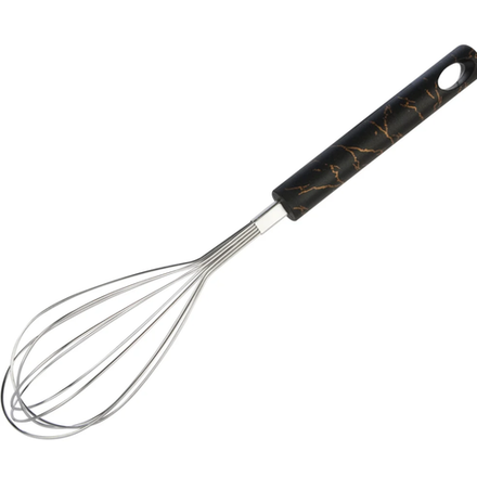 Венчик кухонный мраморная ручка маленький