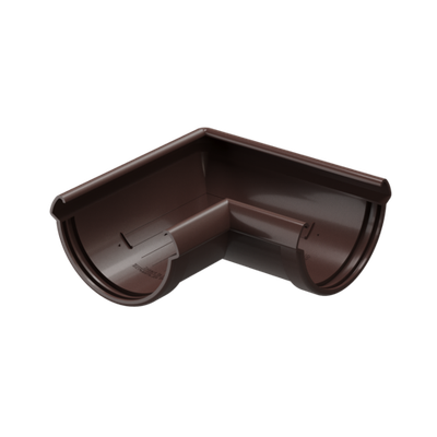 Угол желоба 90 LUX, шоколад