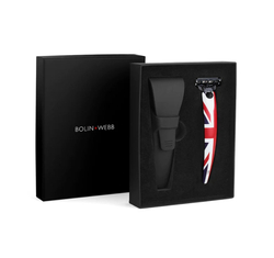 Bolin Webb R1 - Подарочный набор, бритва R1 Union Jack + подставка для бритвы R1