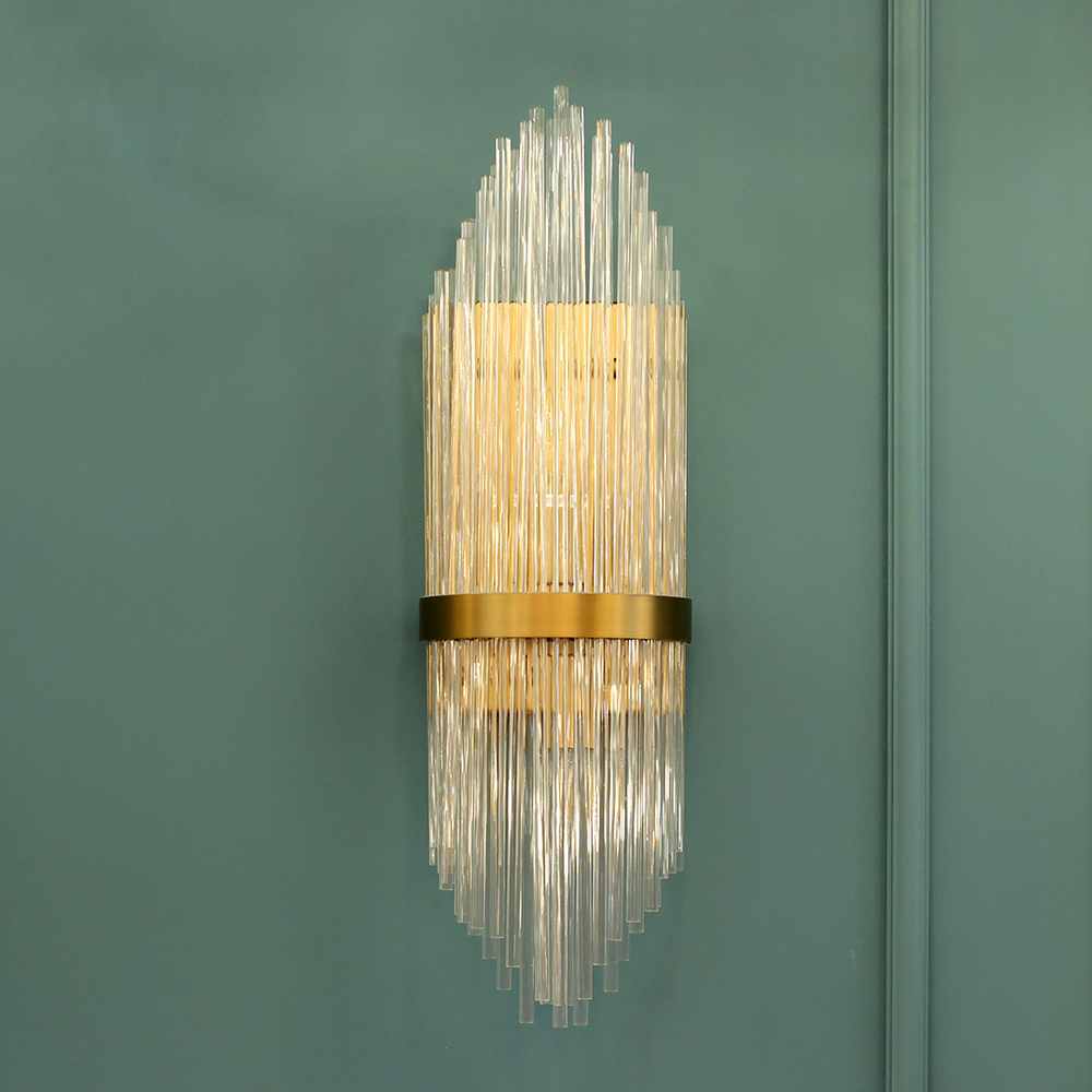 Бра Cloyd CADANCE-A W2 / выс. 60 см - латунь брашир. (арт.20155)