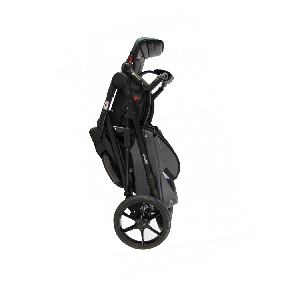 Детская коляска Sevillababy Tisso 2 в 1 серый экокожа