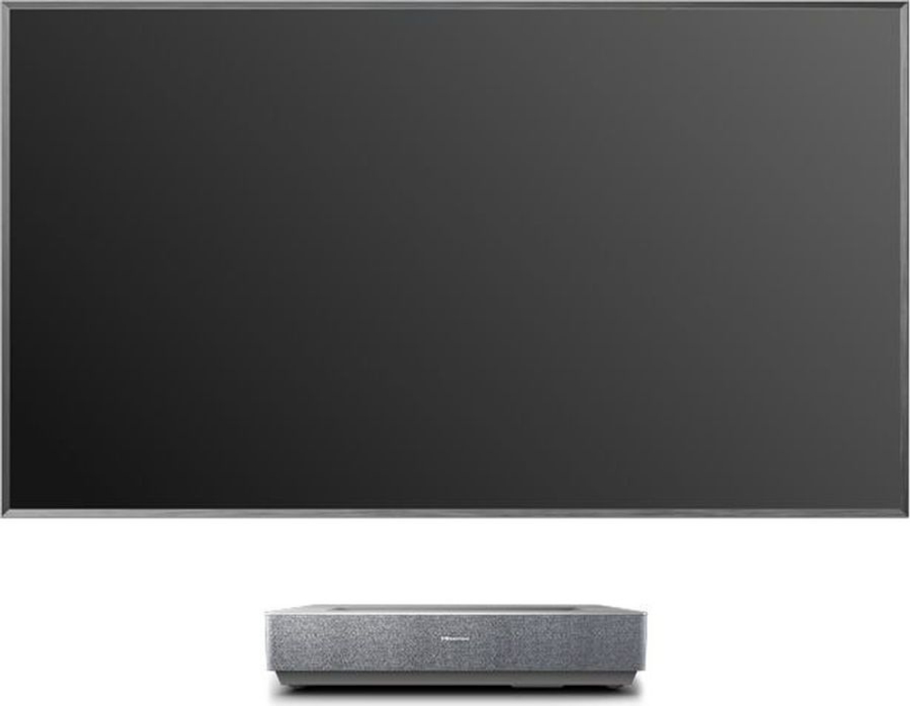 Телевизор Laser Hisense 100" Laser TV 100L5H серебристый 4K Ultra HD 60Hz DVB-T DVB-T2 DVB-C DVB-S DVB-S2 USB WiFi Smart TV