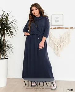 Платье 15-00-синий Minova