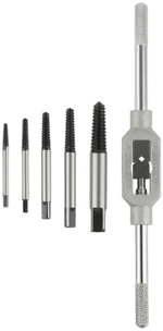 Набор экстракторов для сломанных болтов шпилек 6 пред.