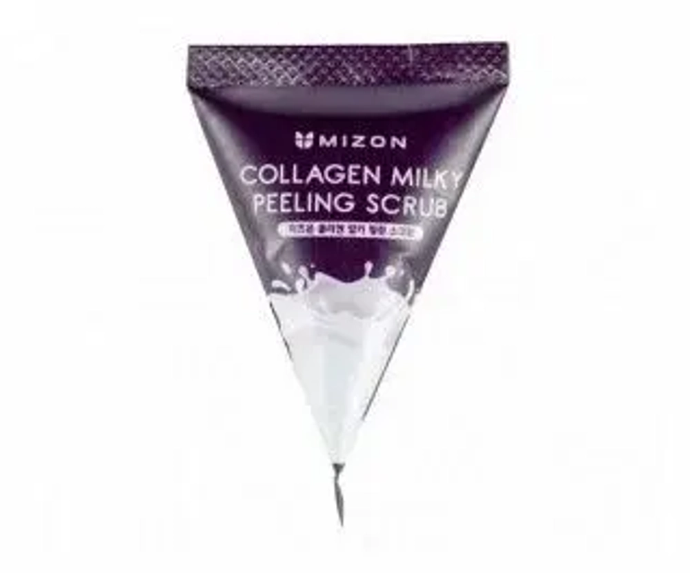 MIZON Молочный скраб с коллагеном 40*5г  COLLAGEN MILKY SCRUB