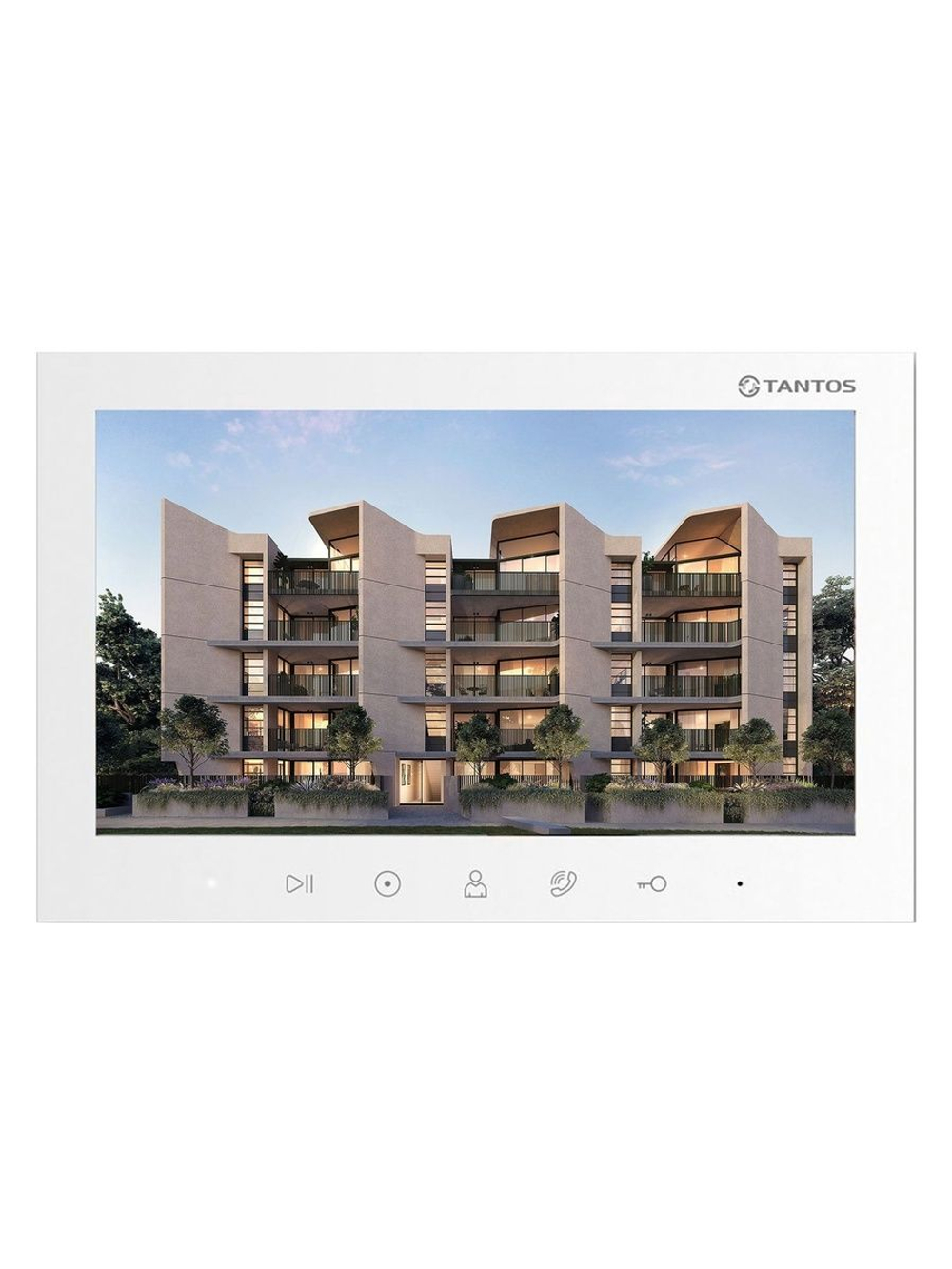 Монитор видеодомофона Leon HD Wi-Fi (White)