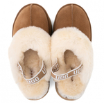 Ugg Funkette Slippers Platform Chestnut