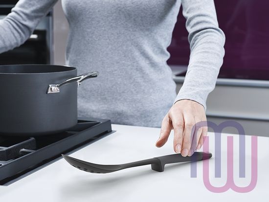 Набор из 4 кухонных инструментов Joseph Joseph Elevate с щипцами без подставки серый