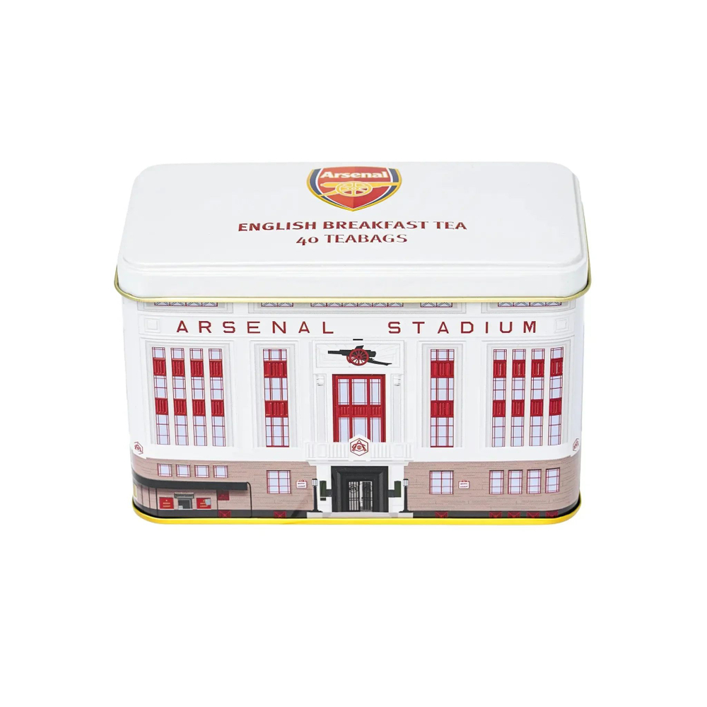 New English Teas Чай в пакетиках Arsenal FC Classic Tea Tin, 40шт
