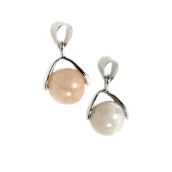 Кулон "Бон-бон" беломорит