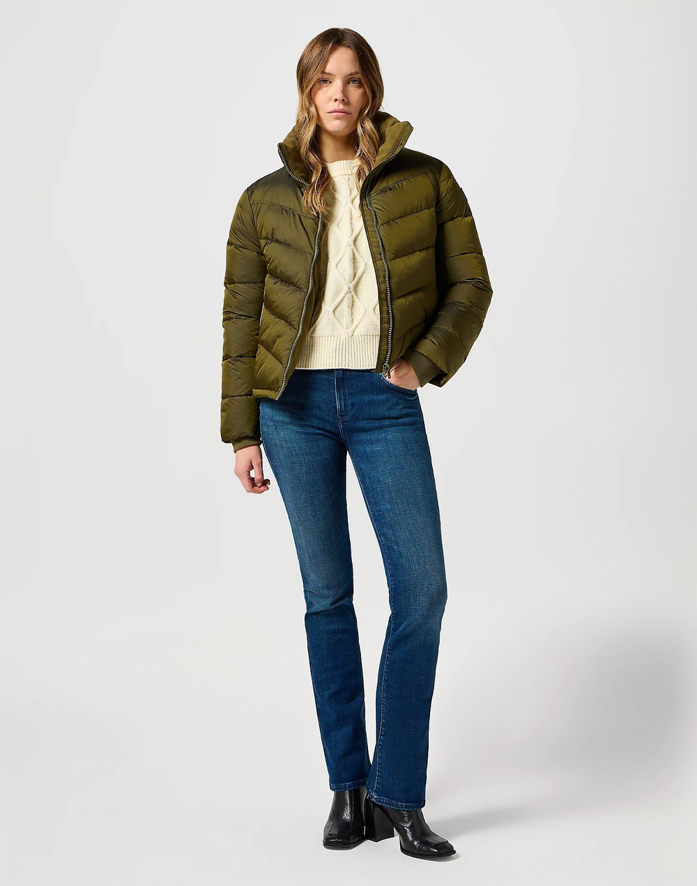 Джемпер женский WRANGLER CABLE KNIT SWEATER