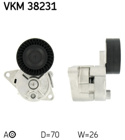 SKF - VKM38231-SKF - Belt Tensioner, V-ribbed belt