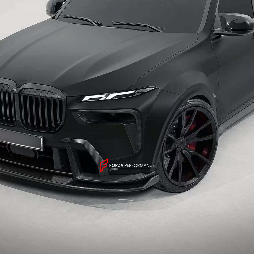 Широкий обвес из карбона для BMW X7 G07 Рестайлинг 2023 БМВ