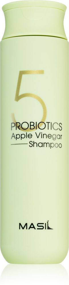 MASIL 5 Probiotics Apple Vinegar глубоко очищающий шампунь для волос и кожи головы