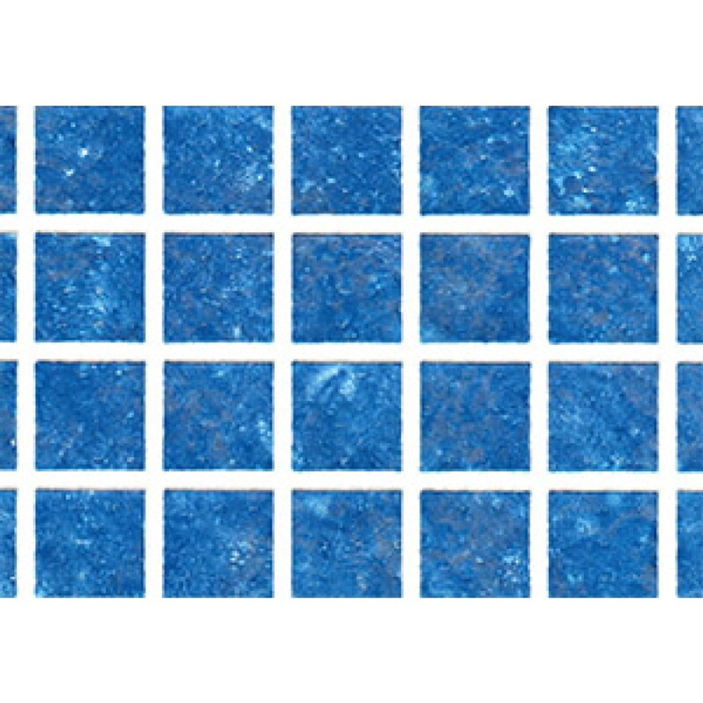 Пленка ПВХ 1,65х25,00м "Haogenplast Matrix", Blue-3D, синяя мозайка-3D