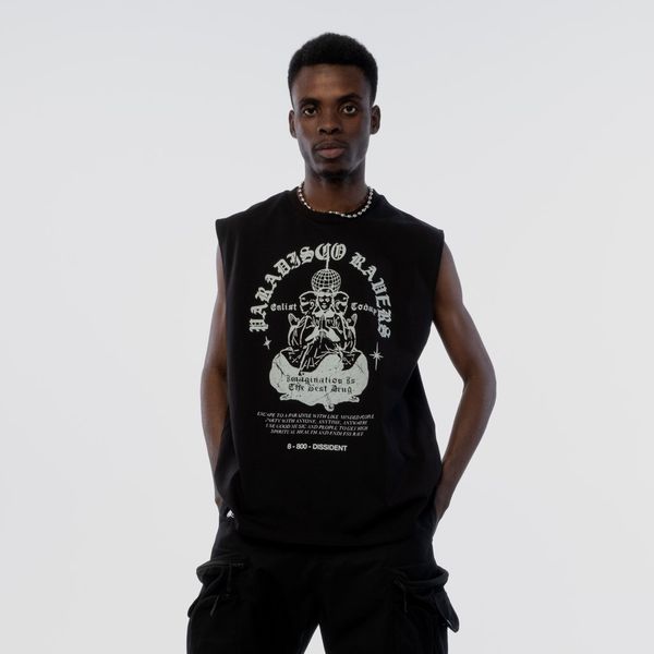 Майка Paradisco Ravers черная - фото 2