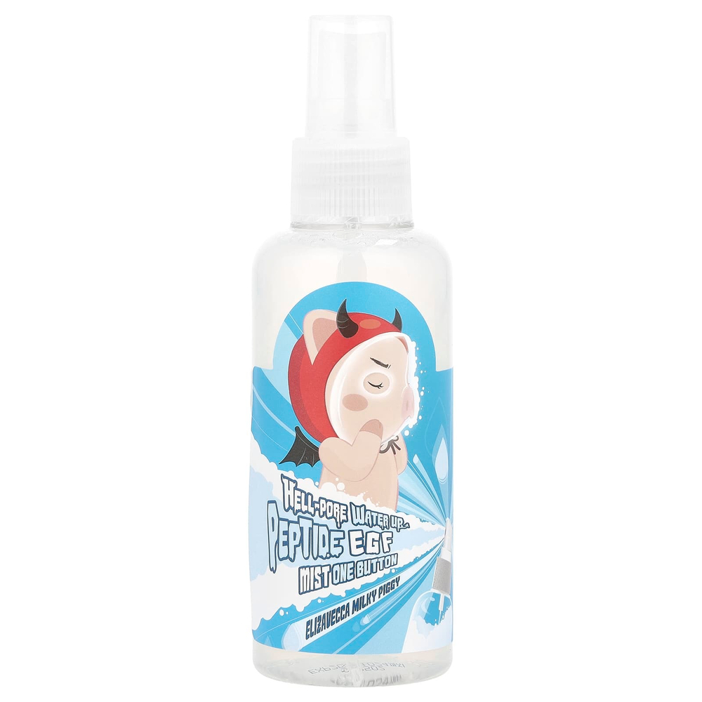 Elizavecca, Milky Piggy, Hell-Pore, омолаживающая и увлажняющая маска в форме спрея, 150 мл (5,07 жидк. унций)