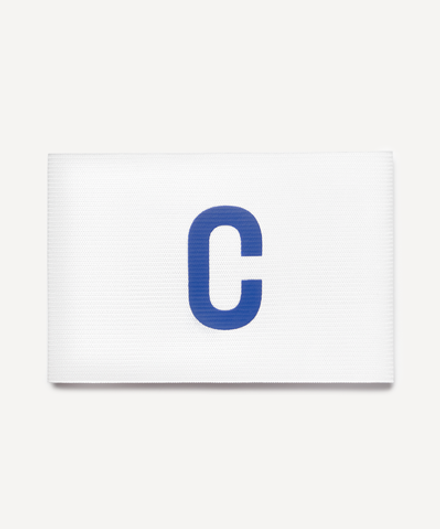 Повязка капитанская DIVISION Armband, белый/синий