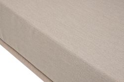 "Верона" лаунж-зона 5-местная плетеная из роупа (веревки), каркас алюминиевый белый, роуп бежевый