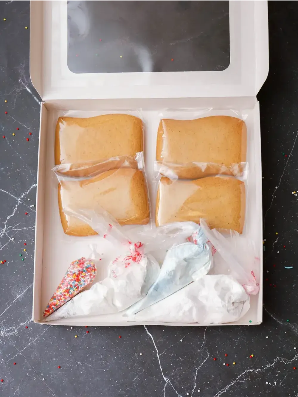 Набор для росписи "Флаг" из имбирного теста