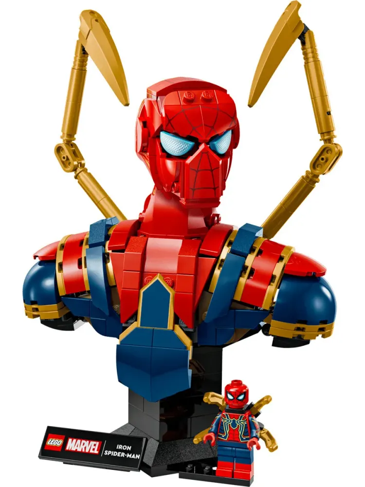 Конструктор Marvel 76326 Бюст Железного Человека-паука