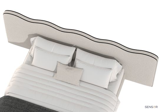 Кровать Космо с широким изголовьем