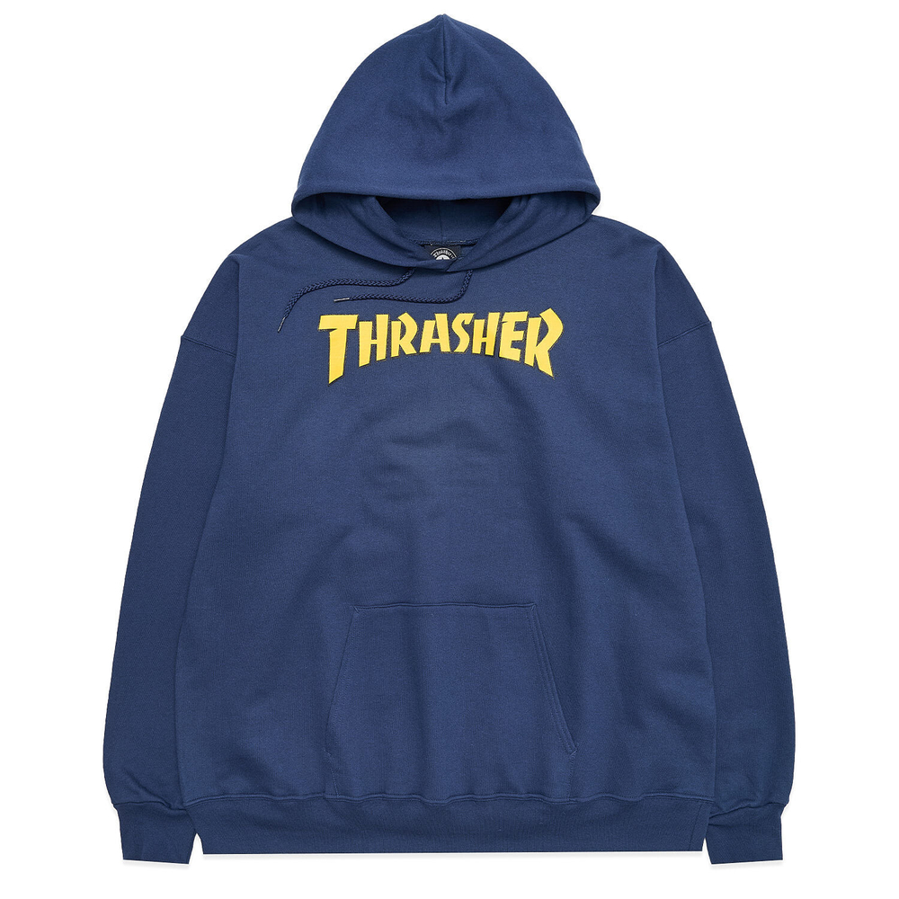 Худи Thrasher Cover Logo Hood Navy