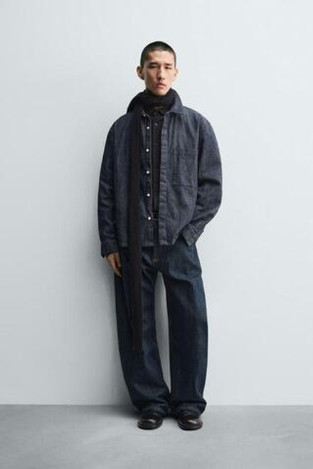 ZARA ДЖИНСЫ BALLOON FIT, ИНДИГО