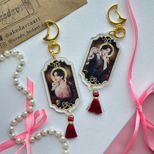 Брелок / Akedavr / BTS / Тэхён & Чонгук (двухсторонний)