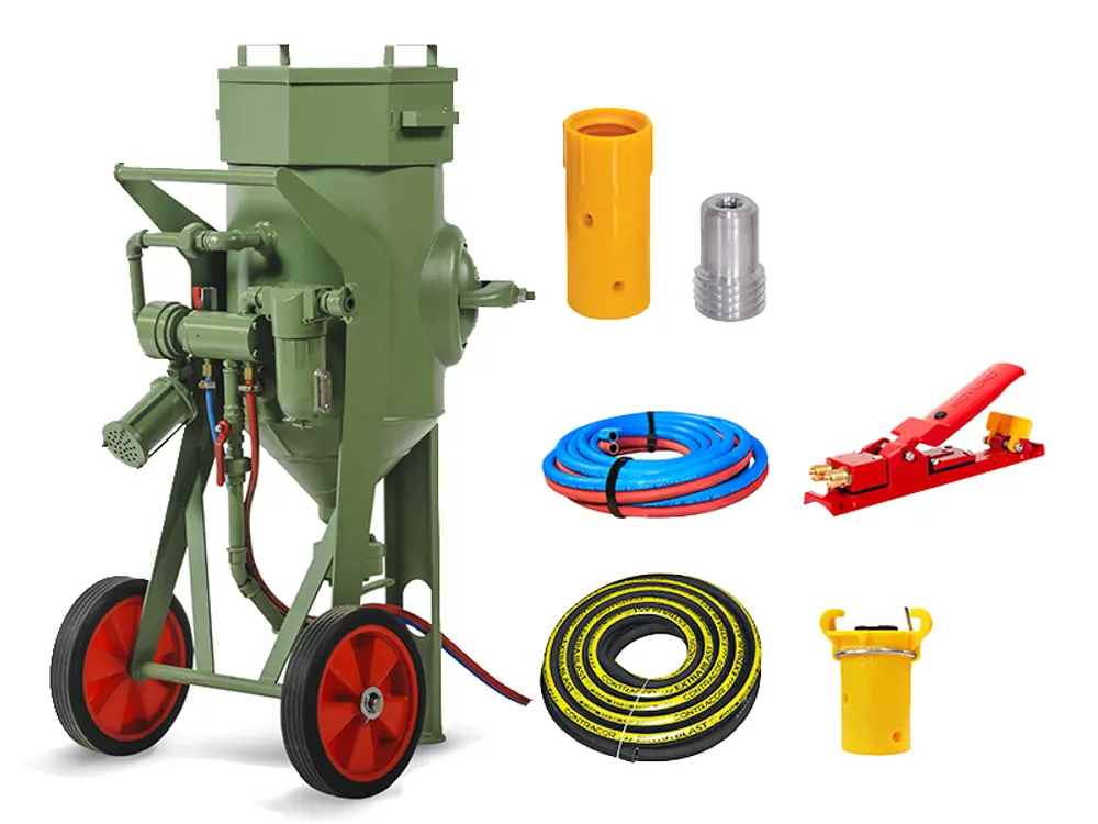 Комплект пескоструя на базе Contracor 25 литров