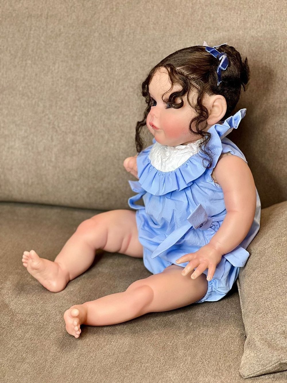 Кукла Реборн мягконабивная 60см в пакете (FA-181A)