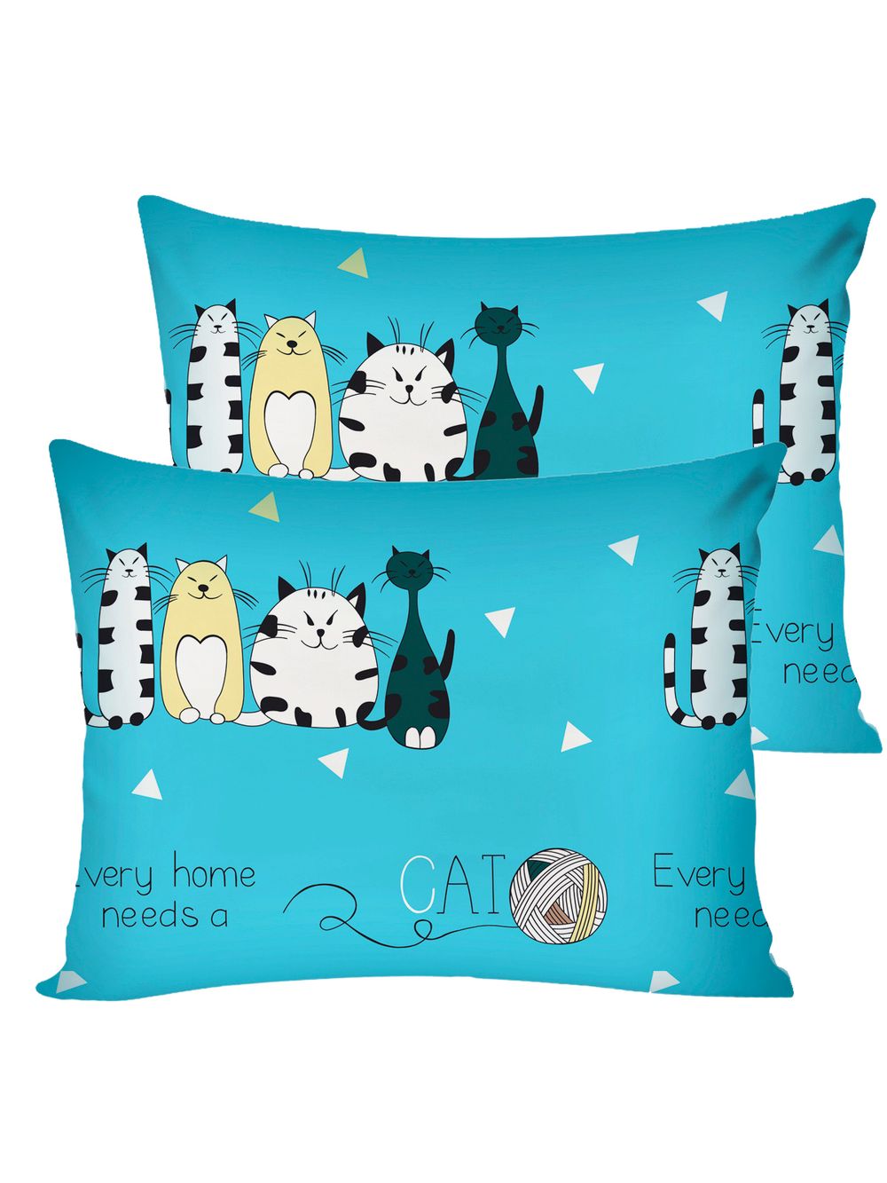 Постельное белье поплин Сказка "Коты Эрмитажа" евро Наволочка 50х70 см 2 шт Простынь на резинке 180x200 см Пододеяльник 200x215 см