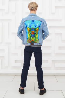 LIGVIANNI Джинсовая куртка Denim Jacket Lynx