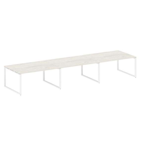 Метал Систем Переговорный стол (3 столешницы) на О-оразном м/к БО.ПРГ-3.4