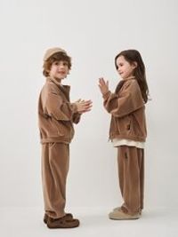 Джоггеры велюровые "Бейбичино"