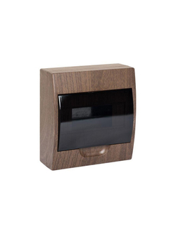 Щит ЩРН-П-8 IP41 темное дерево PROxima EKF pb40-n-8-dark
