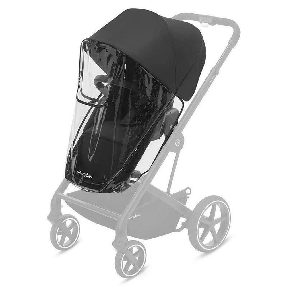 Коляска Cybex Talos S Lux BLK complete Cloud T Sepia Black 3 в 1 Moon Black с дождевиками