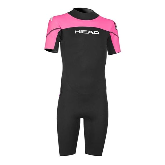 Гидрокостюм короткий детский Head Sea Ranger нейлон/нейлон 1,5 мм черный/розовый