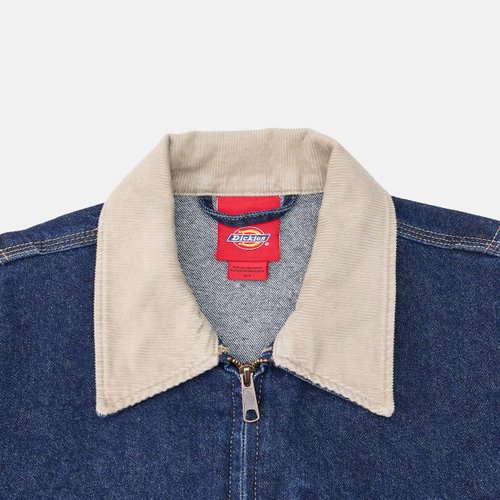 Куртка Dickies Denim Painter Jacket Dark Indigo артикул:DK0A88EG0DD1 - купить в магазине Дайс