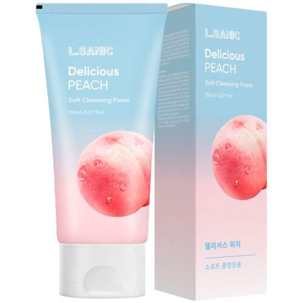 Consly Пенка для умыв.очищ.с экстр.персика 150мл