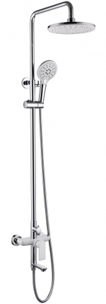 Душевая система Grocenberg GB7009 Белый хром