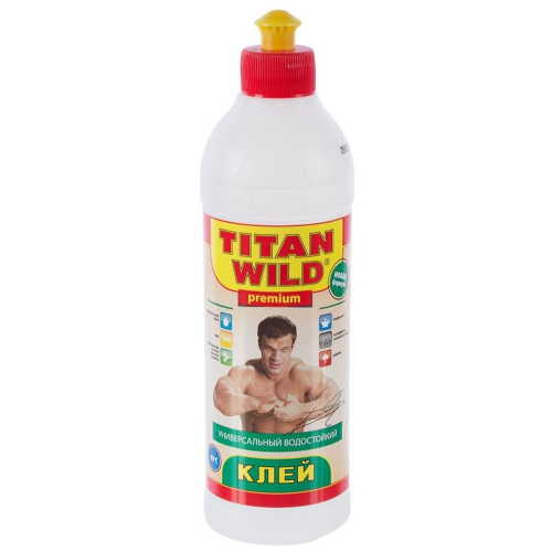 Клей универсальный водостойкий Titan Wild premium 1л