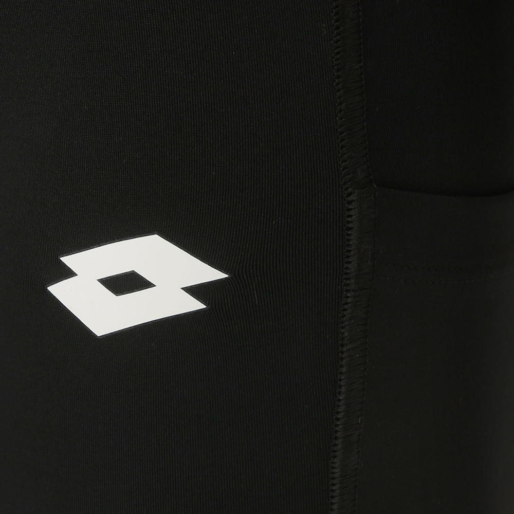 Женские теннисные брюки Lotto Squadra Mid PL Tight Women - Black, White