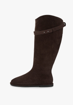 Сапоги // Ana // Chocolate // Suede