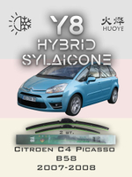 Щетки стеклоочистителя HUOYE Y8 700/700 мм на Citroen C4Picasso | Side pin