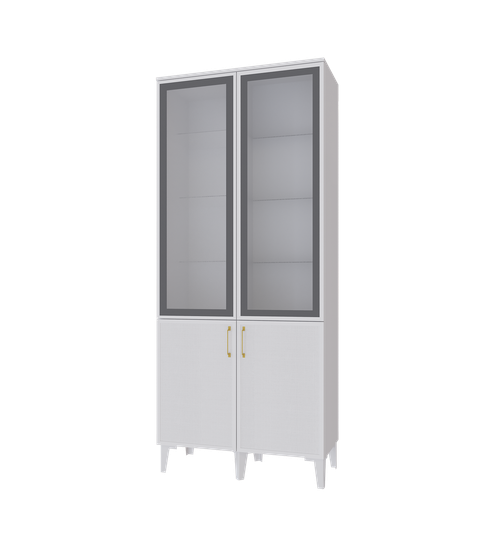 Гостиная Толедо Шкаф-витрина ТШ-3