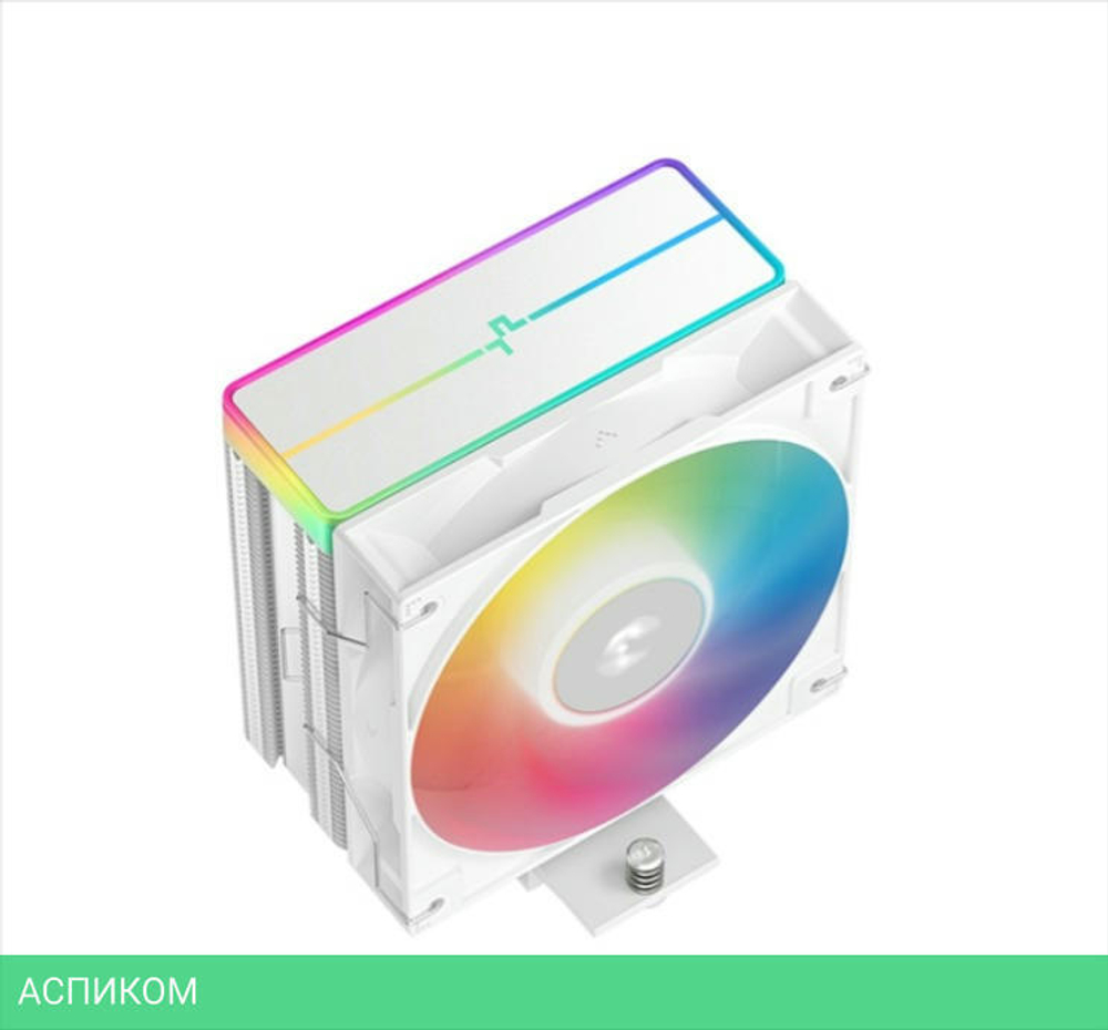 Кулер для процессора DeepCool AG400 WH ARGB V2 (R-AG400-WHAMMN-GJD)