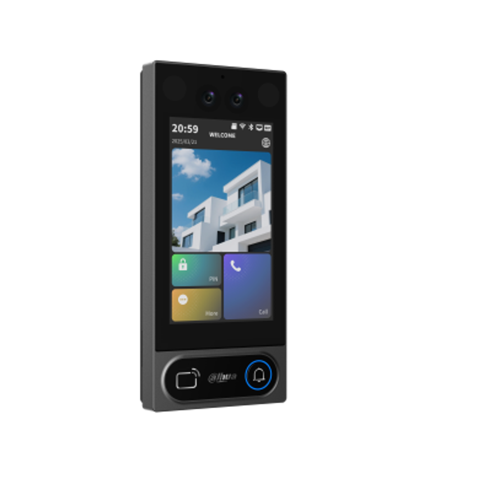 DHI-VTO6631QS-WP IP вызывная панель на одного абонента с WiFi 2.4ГГц, серая